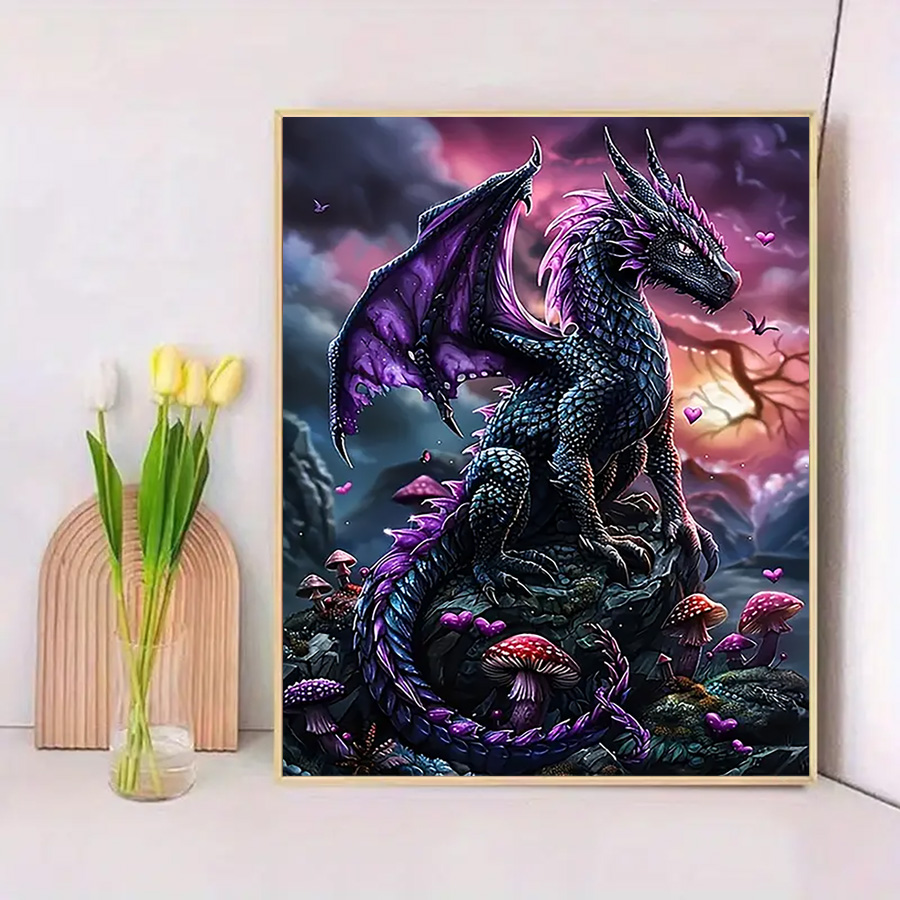 1 шт. - 5D-DIY - Флокированная – обзор и цена 5D Diamond Painting Kit Full Drill