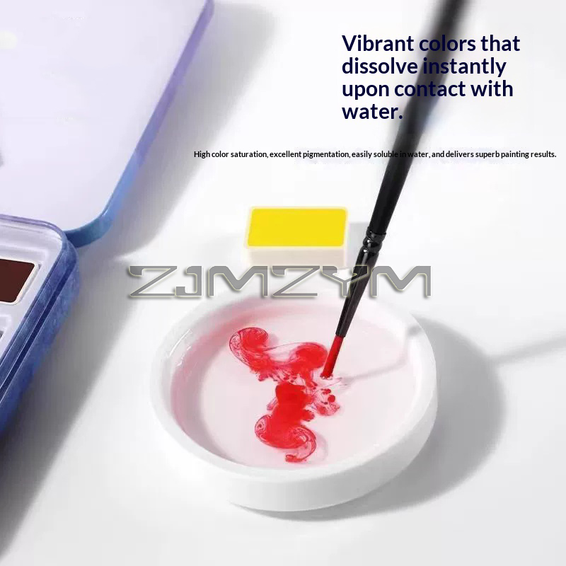 Набор акварельных красок, проф – обзор и цена Watercolor Paint Set Solid Pigment