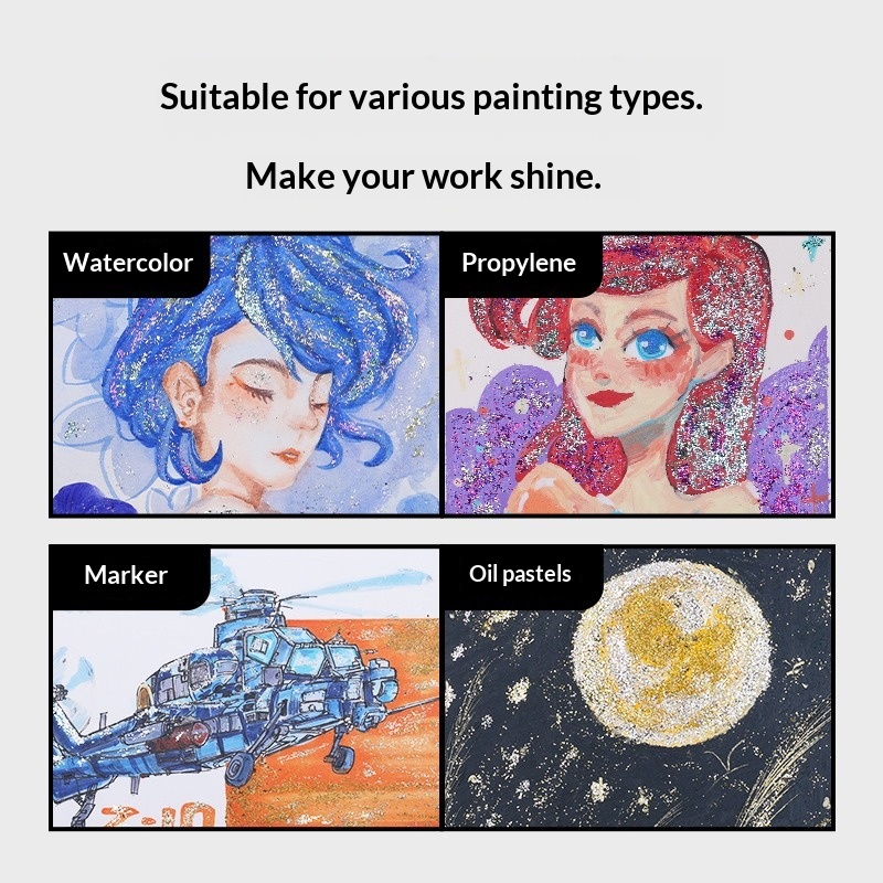 Набор акриловых маркеров для р – обзор и цена Watercolor Paint Set Solid Pigment